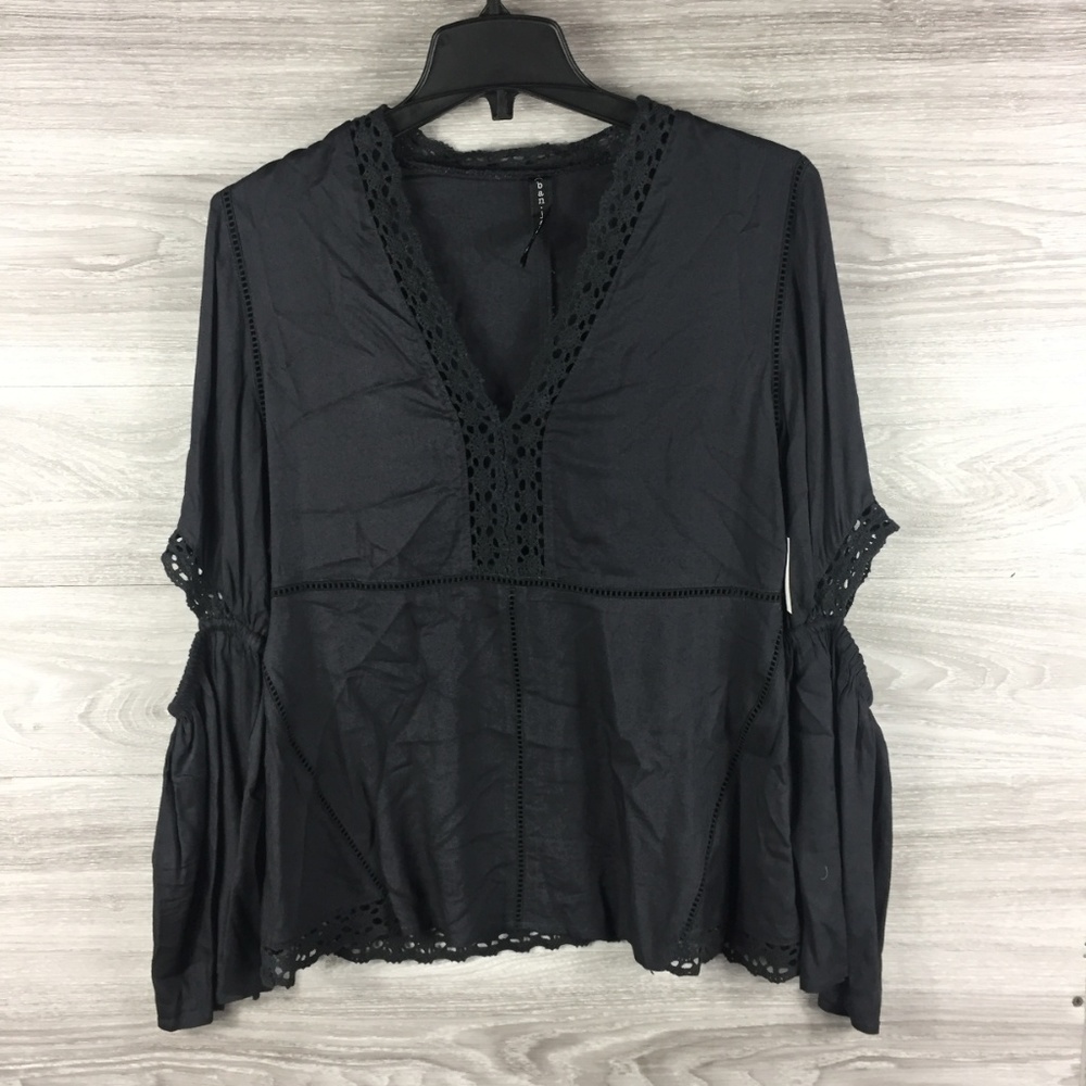 Banjara Cold Elbow Peasant Blouse - Picture 4 of 7